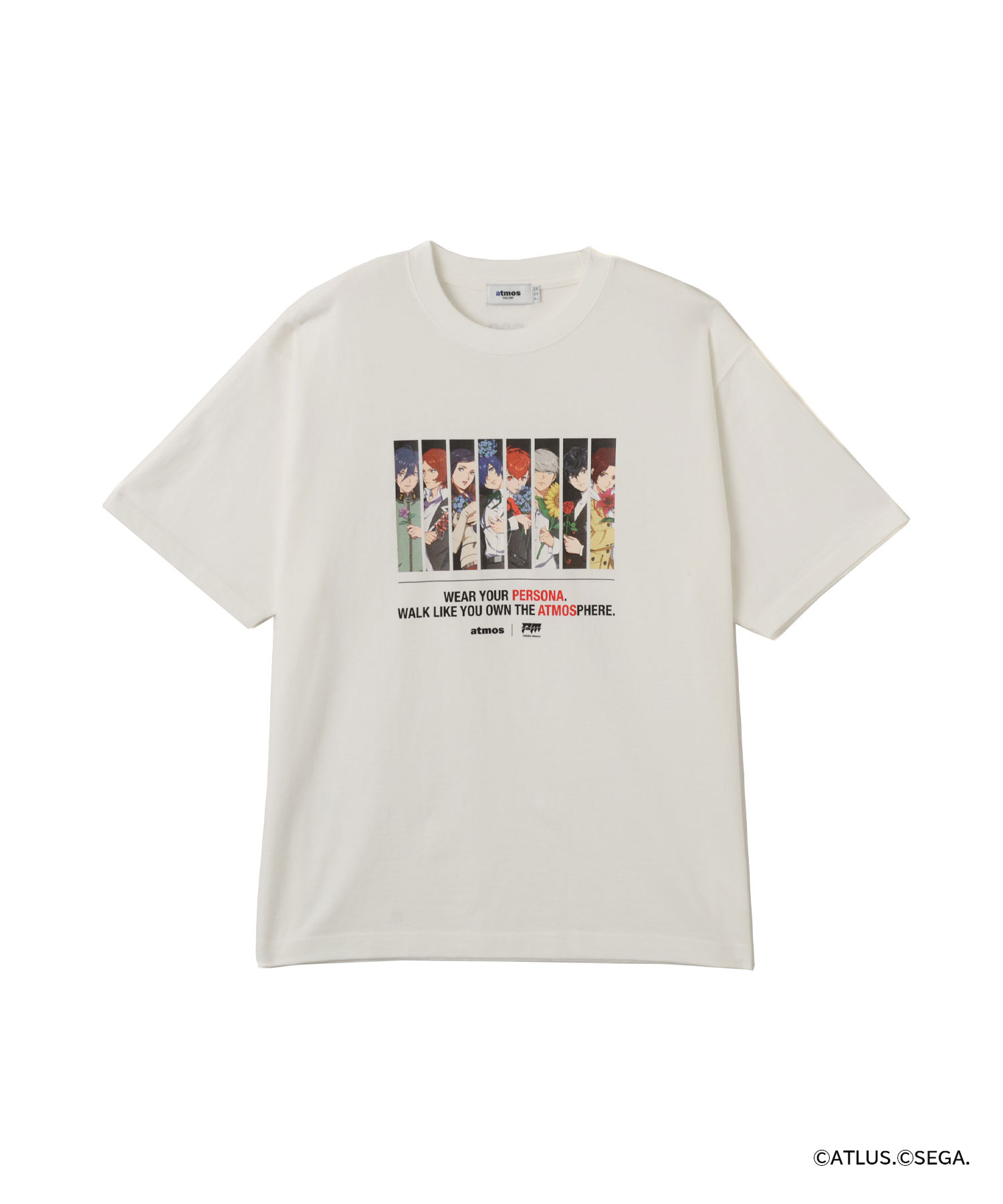 atmos×PERSONA Memoria T-shirt（Color ver.）
