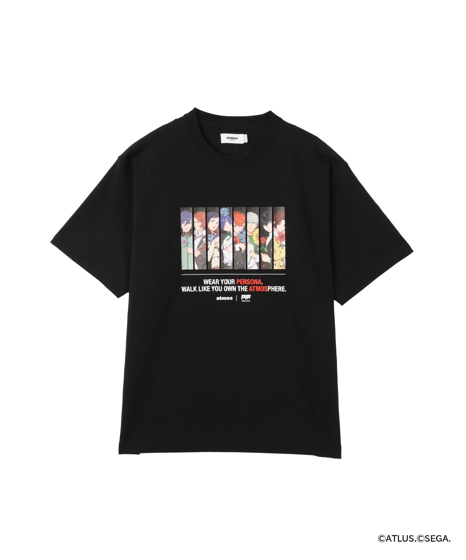 atmos×PERSONA Memoria T-shirt（Color ver.）
