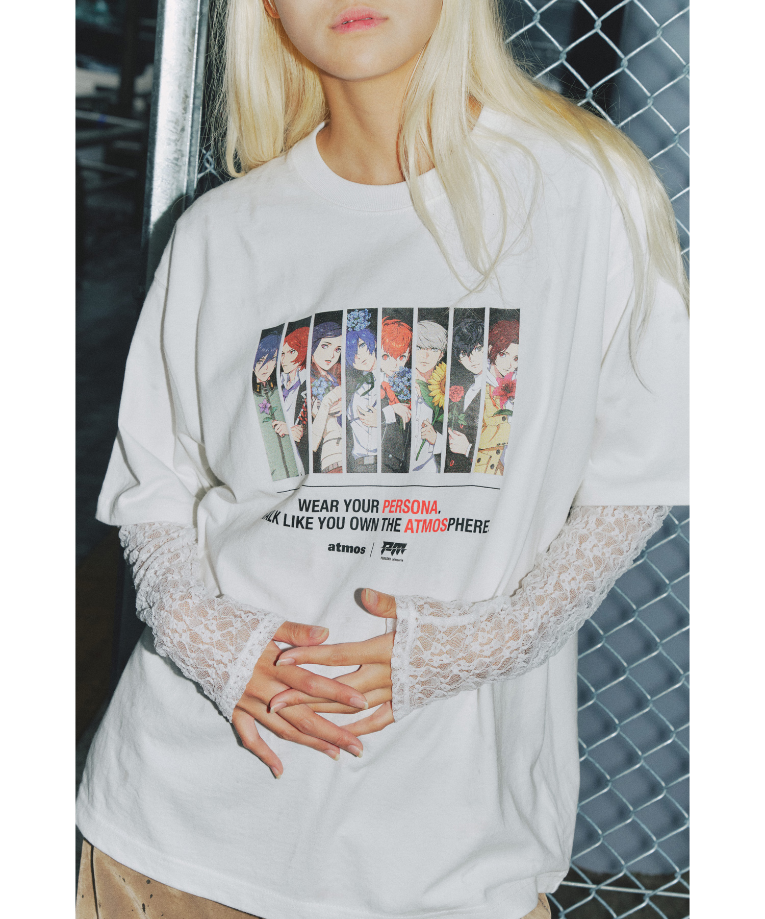 atmos×PERSONA Memoria T-shirt（Color ver.）