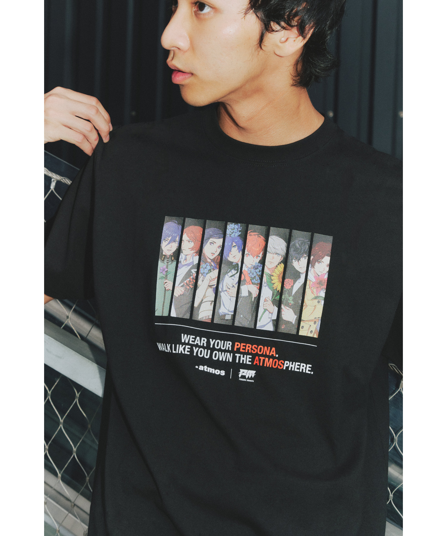 atmos×PERSONA Memoria T-shirt（Color ver.）