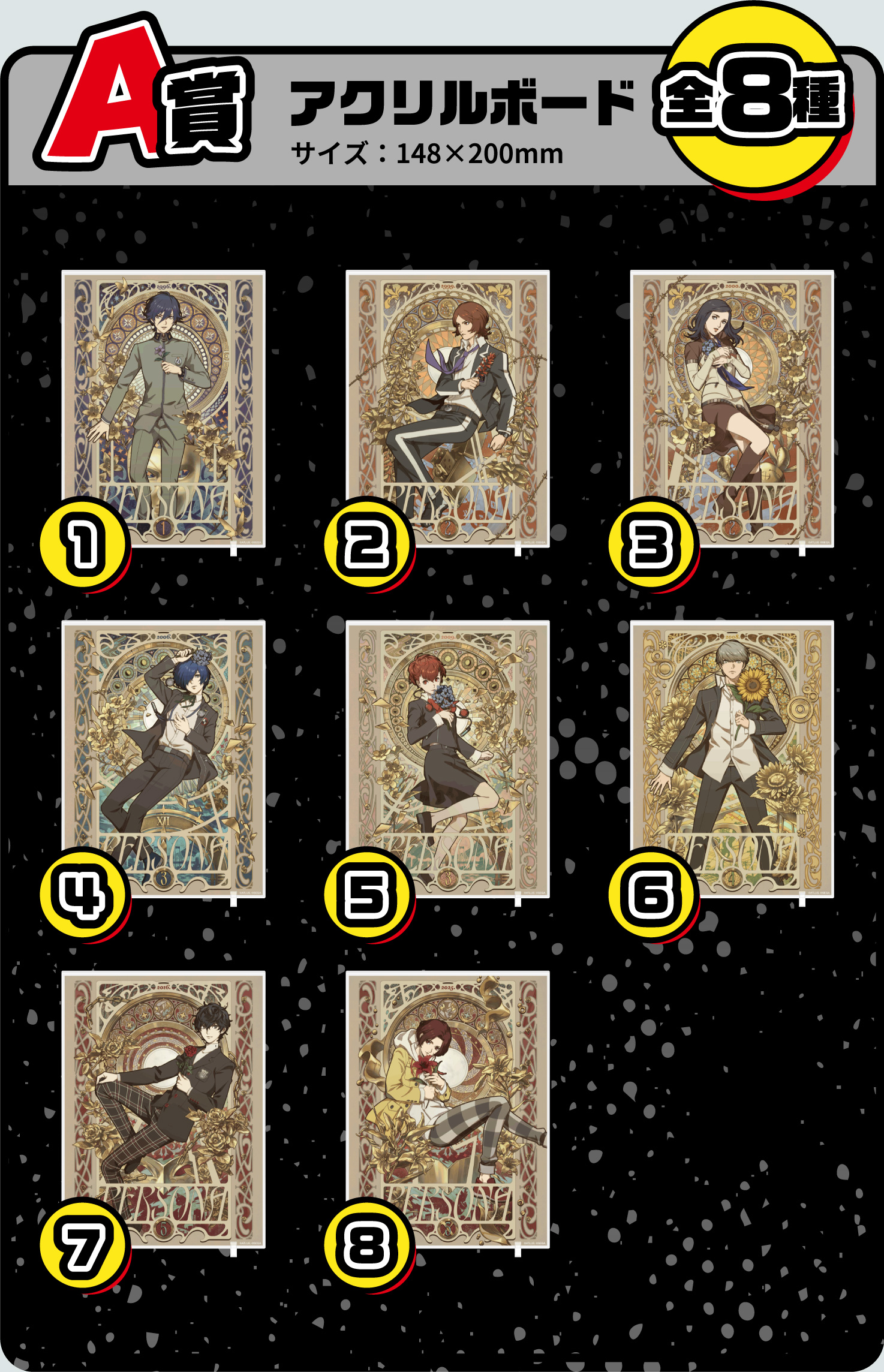 A賞：アクリルボード