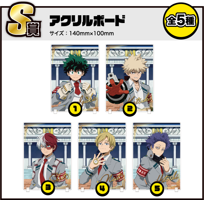 S賞：アクリルボード