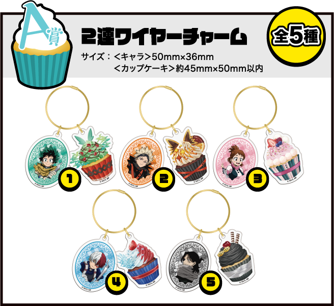 A賞：2連ワイヤーチャーム