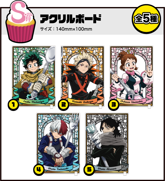 S賞：アクリルボード