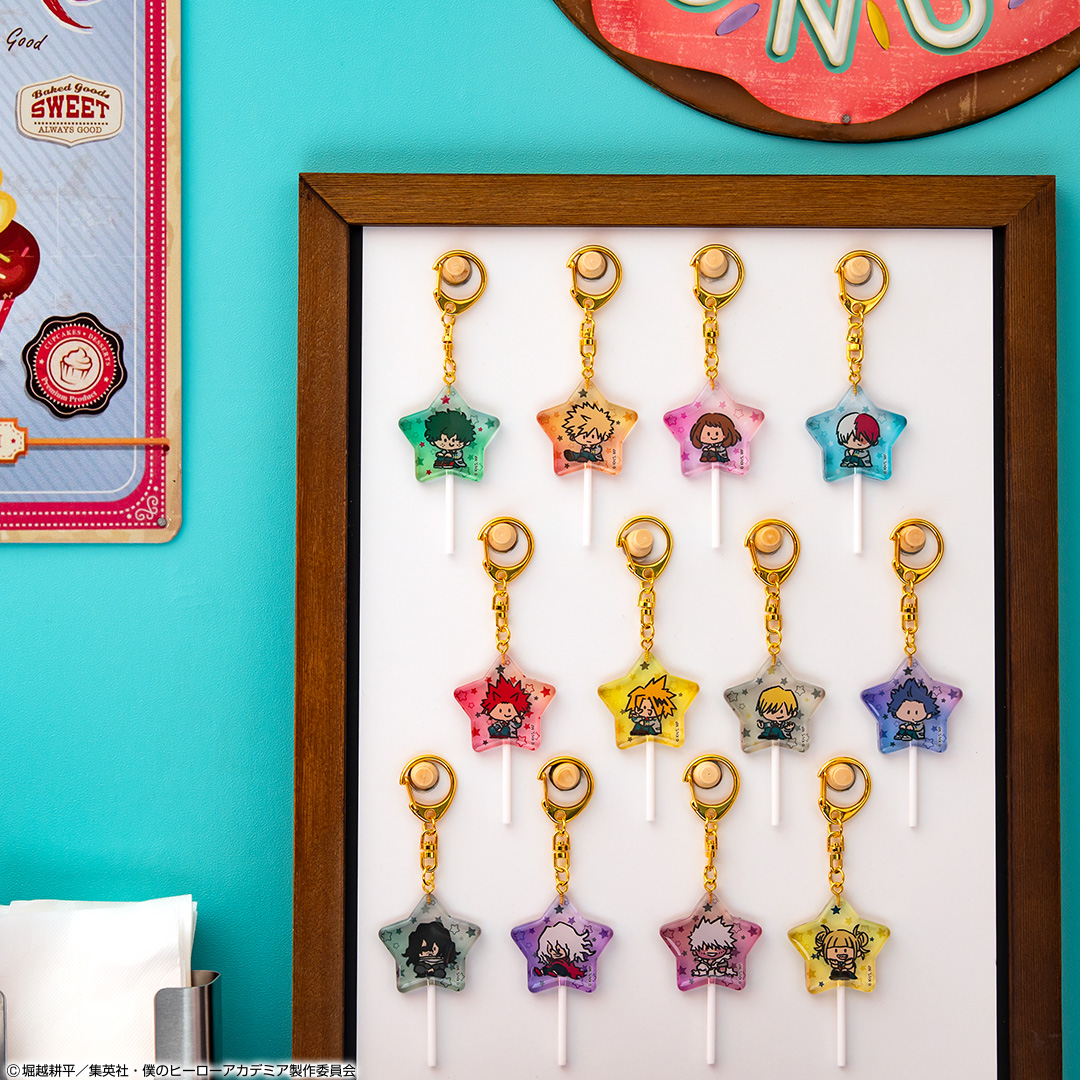 キャンディ風キーホルダー(ミニキャラ)