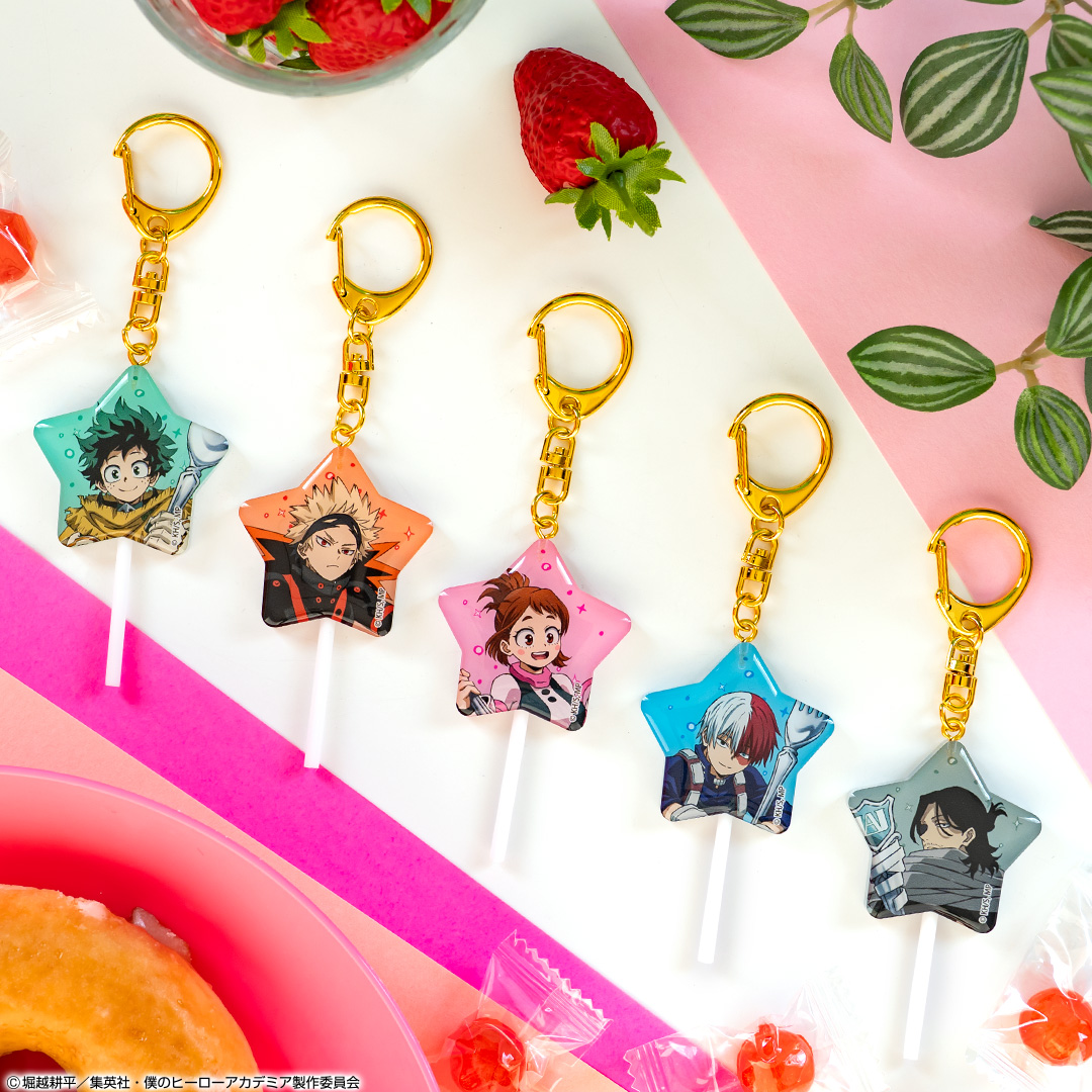 キャンディ風キーホルダー(カップケーキ)