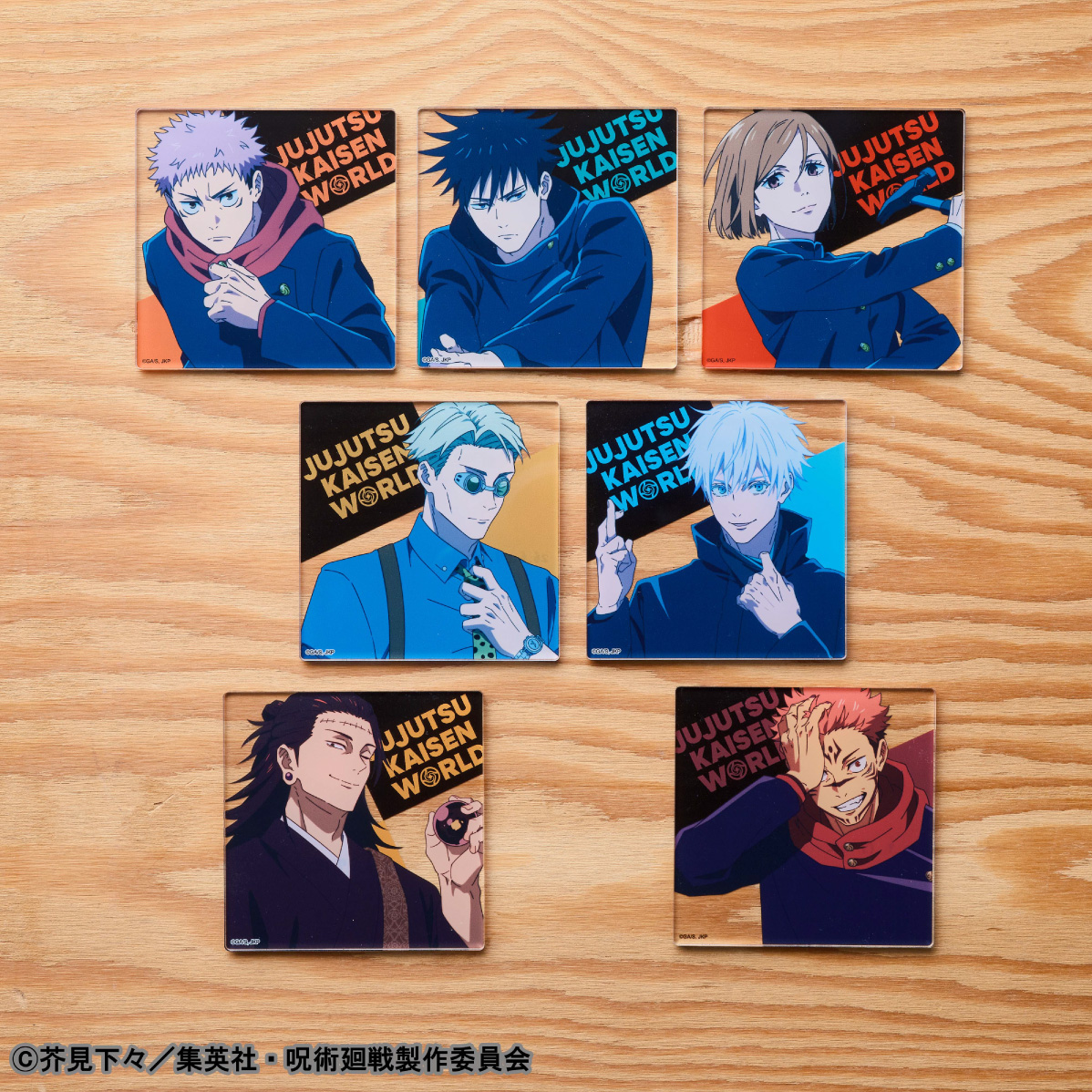 アクリルコースター付きソフトドリンク JUJUTSU KAISEN WORLD