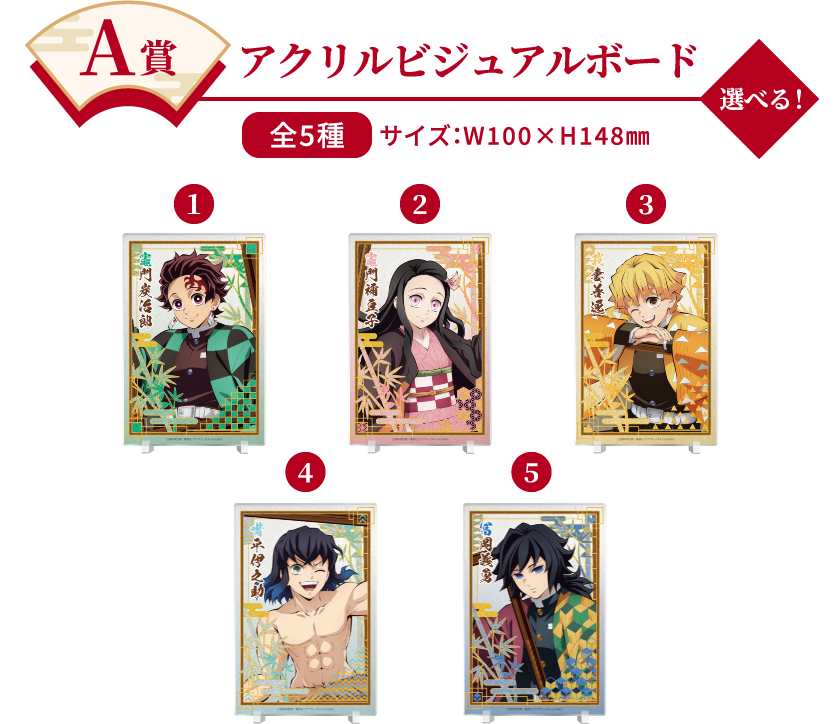A賞：アクリルビジュアルボード