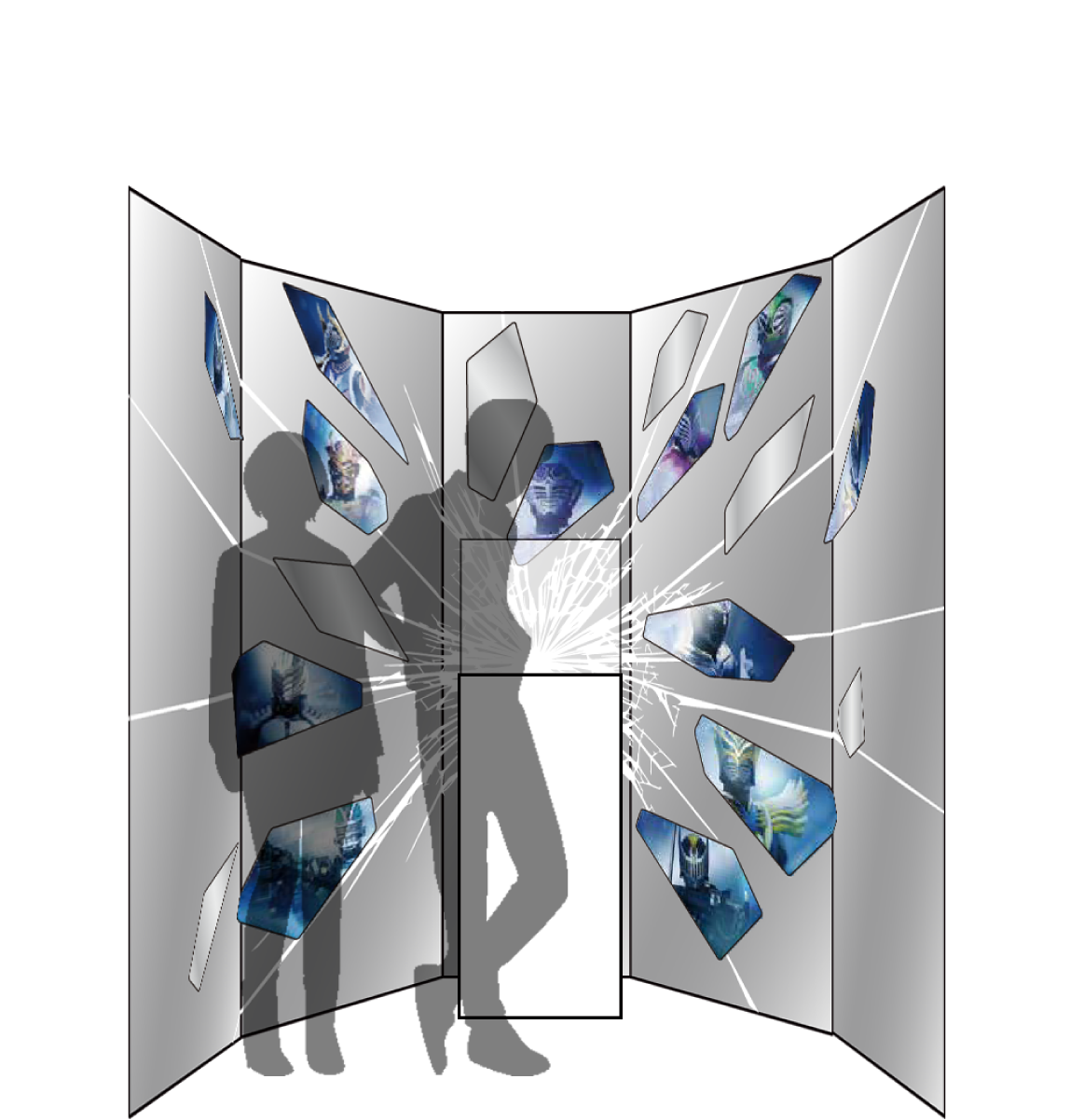 S.H.Figuarts（真骨彫製法）仮面ライダー龍騎の魅力が詰まった展示ブースが登場！