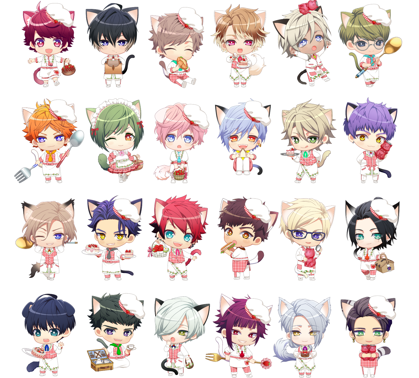 ねこ耳ちび劇団員パネル