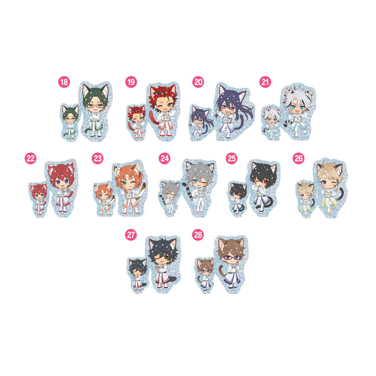 キラキラステッカー(2枚入り)