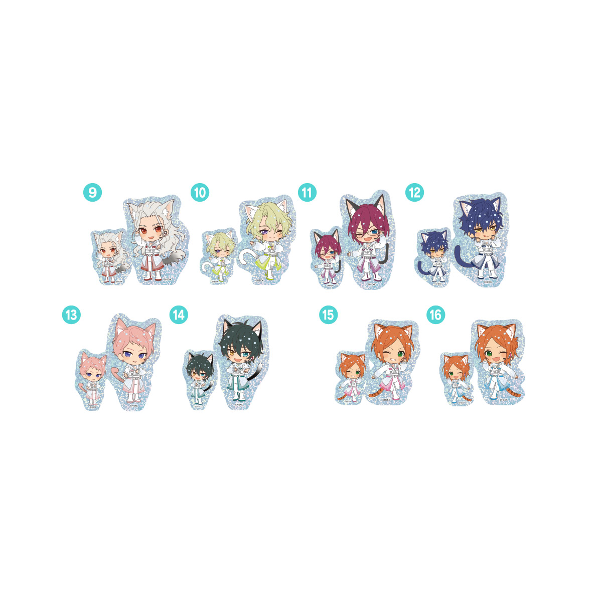 キラキラステッカー(2枚入り)