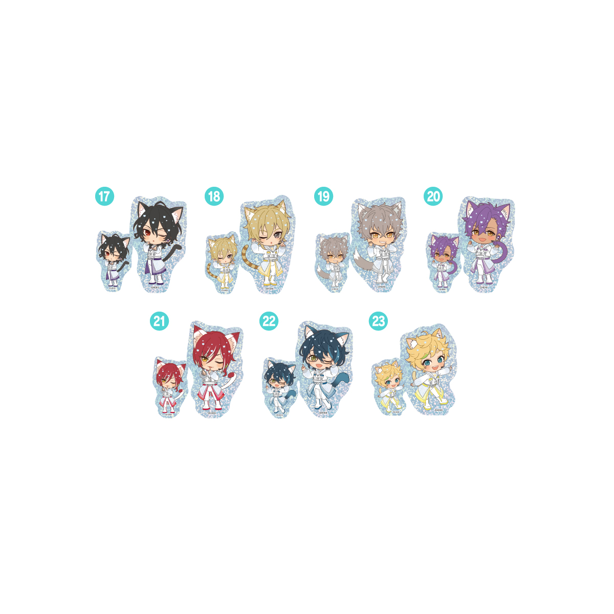 キラキラステッカー(2枚入り)