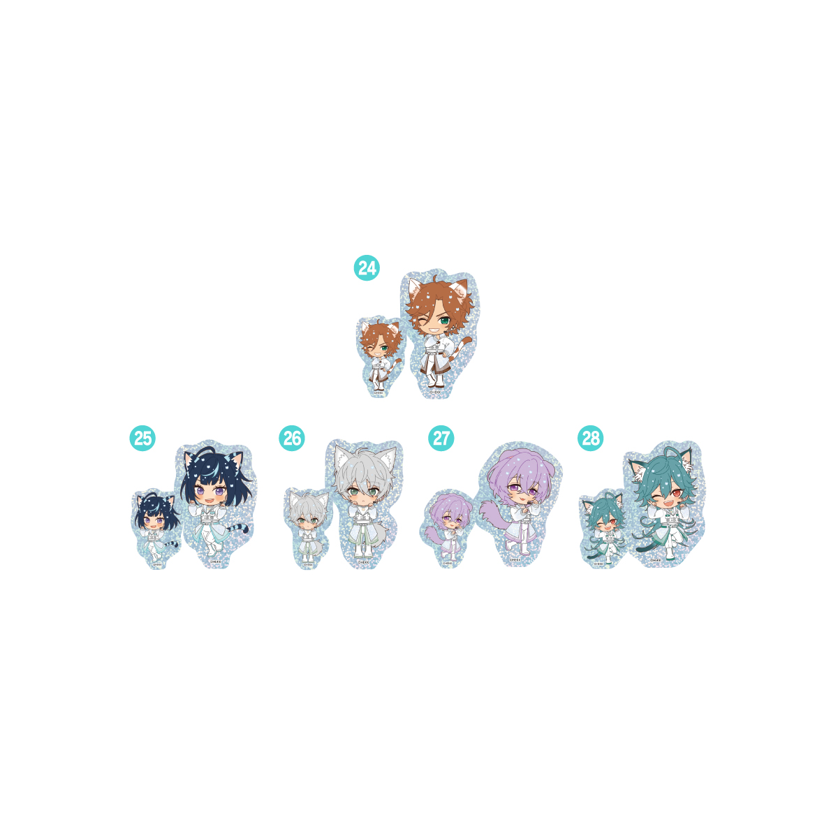 キラキラステッカー(2枚入り)