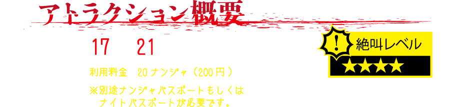 アトラクション概要