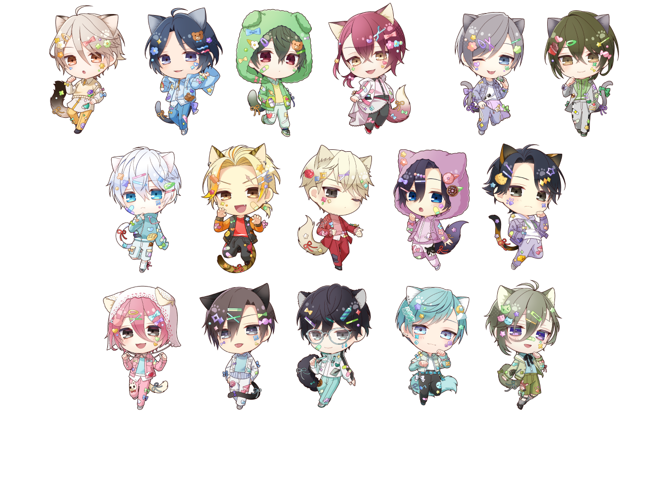 ねこ耳ちびキャラパネルが登場！